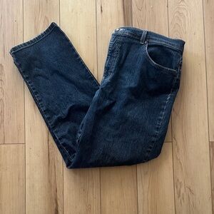 Gloria Vanderbilt Classic Navy Straight Jeans